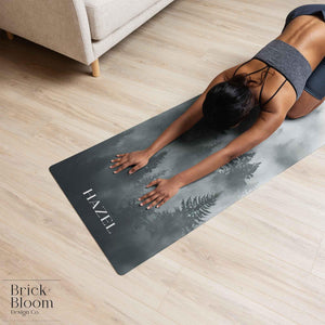 Misty Pines Personalized Yoga Mat