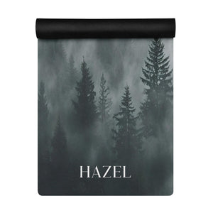 Misty Pines Personalized Yoga Mat