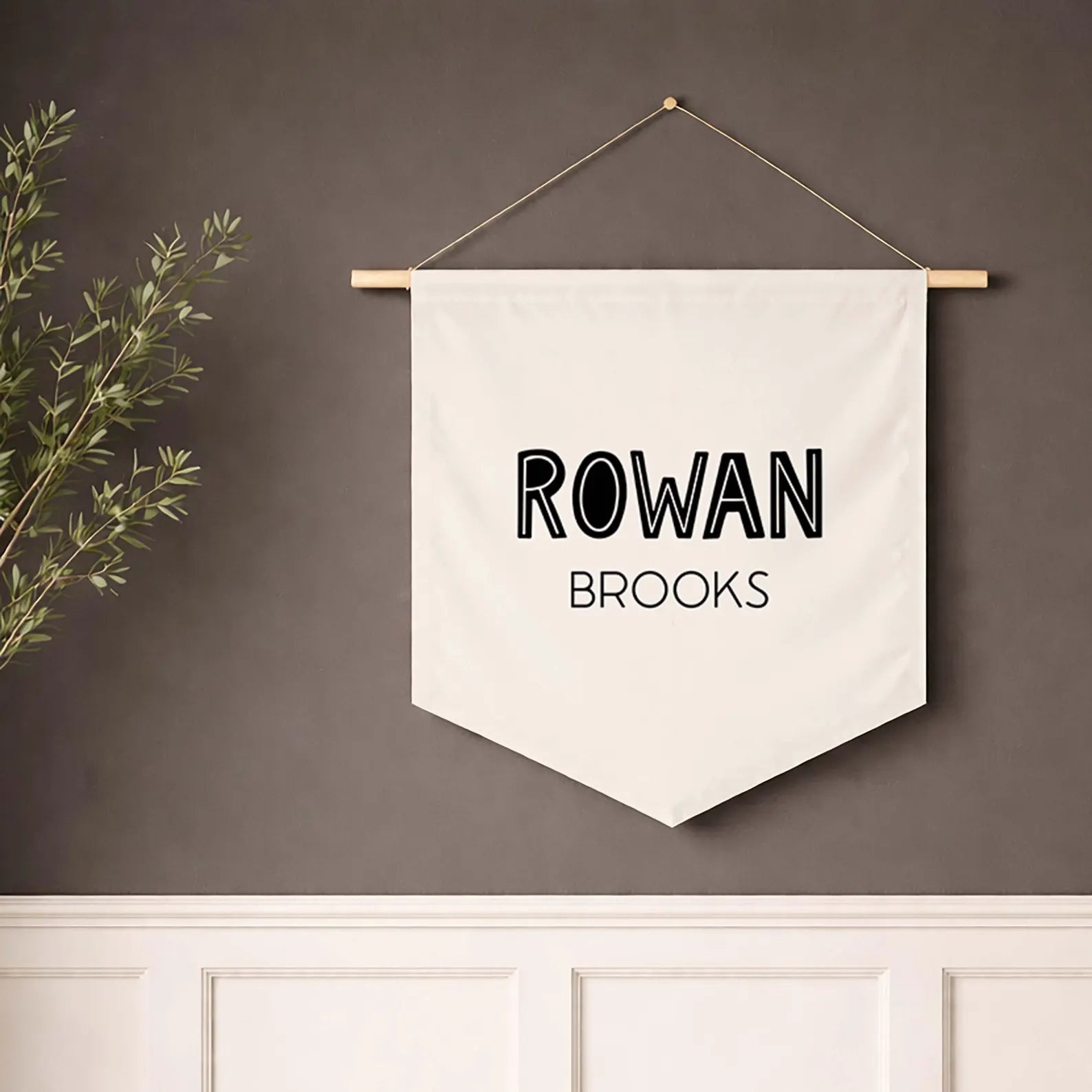 Outline Name Pennant