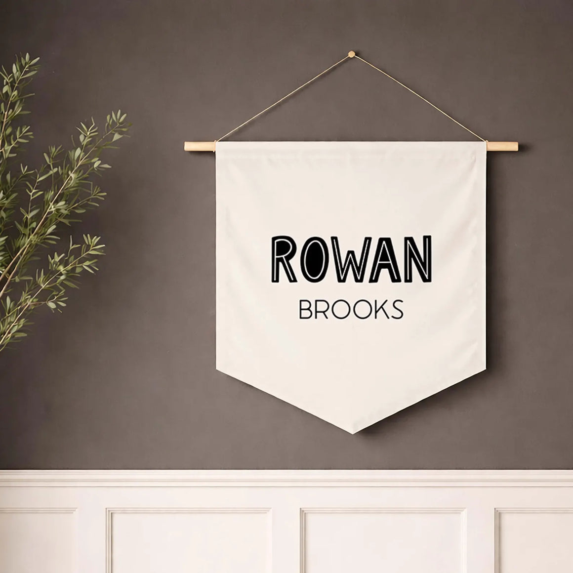 Outline Name Pennant